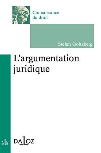 L'argumentation juridique