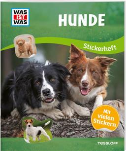 WAS IST WAS Stickerheft Hunde