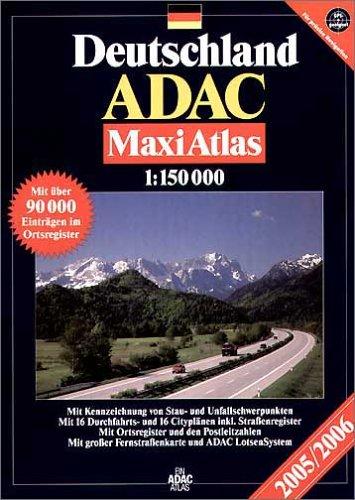 ADAC MaxiAtlas Deutschland 2005/2006 1 : 150 000