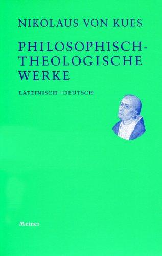 Philosophisch-theologische Werke: 4 Bde.