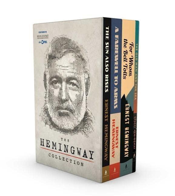 Hemingway Boxed Set: The Sun Also Rises / a Farewell to Arms / for Whom the Bell Tolls / the Old Man and the Sea