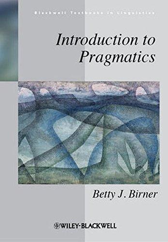 Introduction to Pragmatics (Blackwell Textbooks in Linguistics)