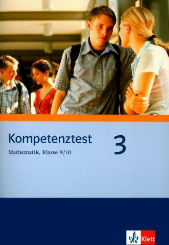 Kompetenztest Mathematik 9./10. Klasse zur Mittleren Reife