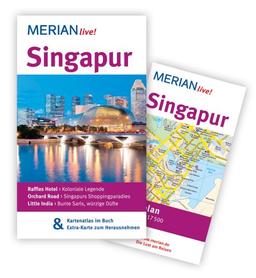 Singapur: MERIAN live! - Mit Kartenatlas im Buch und Extra-Karte zum Herausnehmen