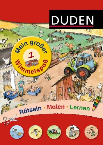 Mein großer Wimmelspaß: rätseln - malen - lernen