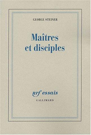 Maîtres et disciples