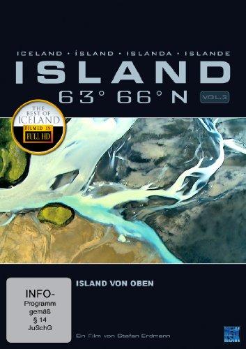 Island 63° 66° N - Island von oben