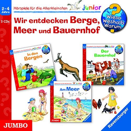 Wir entdecken Berge, Meer und Bauernhof: Wieso? Weshalb? Warum? junior [Box]