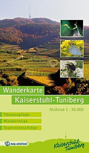 Wanderkarte Kaiserstuhl-Tuniberg 1:30000: Themenpfade - Wanderwege - Tourenvorschläge