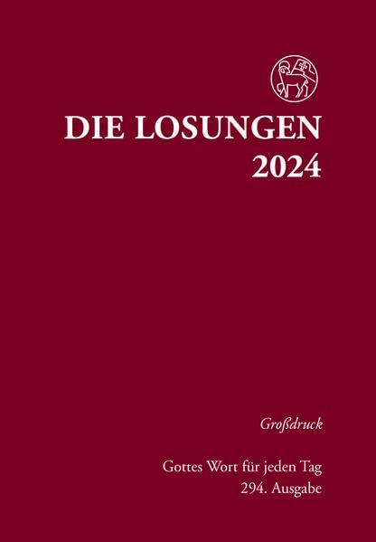 Losungen Deutschland 2024 / Die Losungen 2024: Grossdruck Hardcover