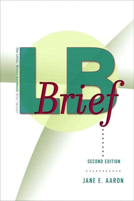 Lb Brief: The Little Brown Handbook, Brief Version