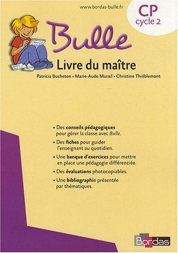 Bulle CP : livre du maître