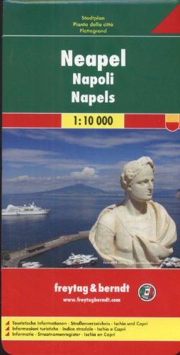 Freytag Berndt Stadtpläne, Neapel 1:10.000: Neapel / Napoli / Napels (City Map)