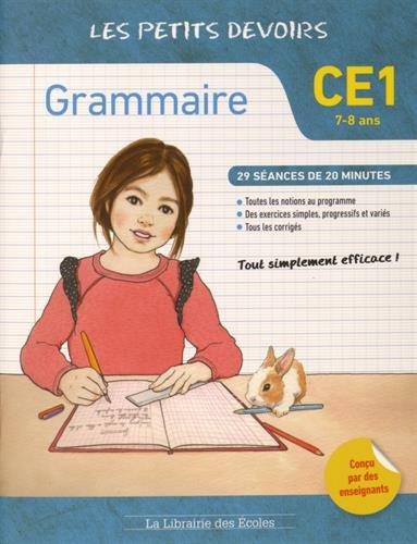 Grammaire CE1, 7-8 ans : 29 séances de 20 minutes