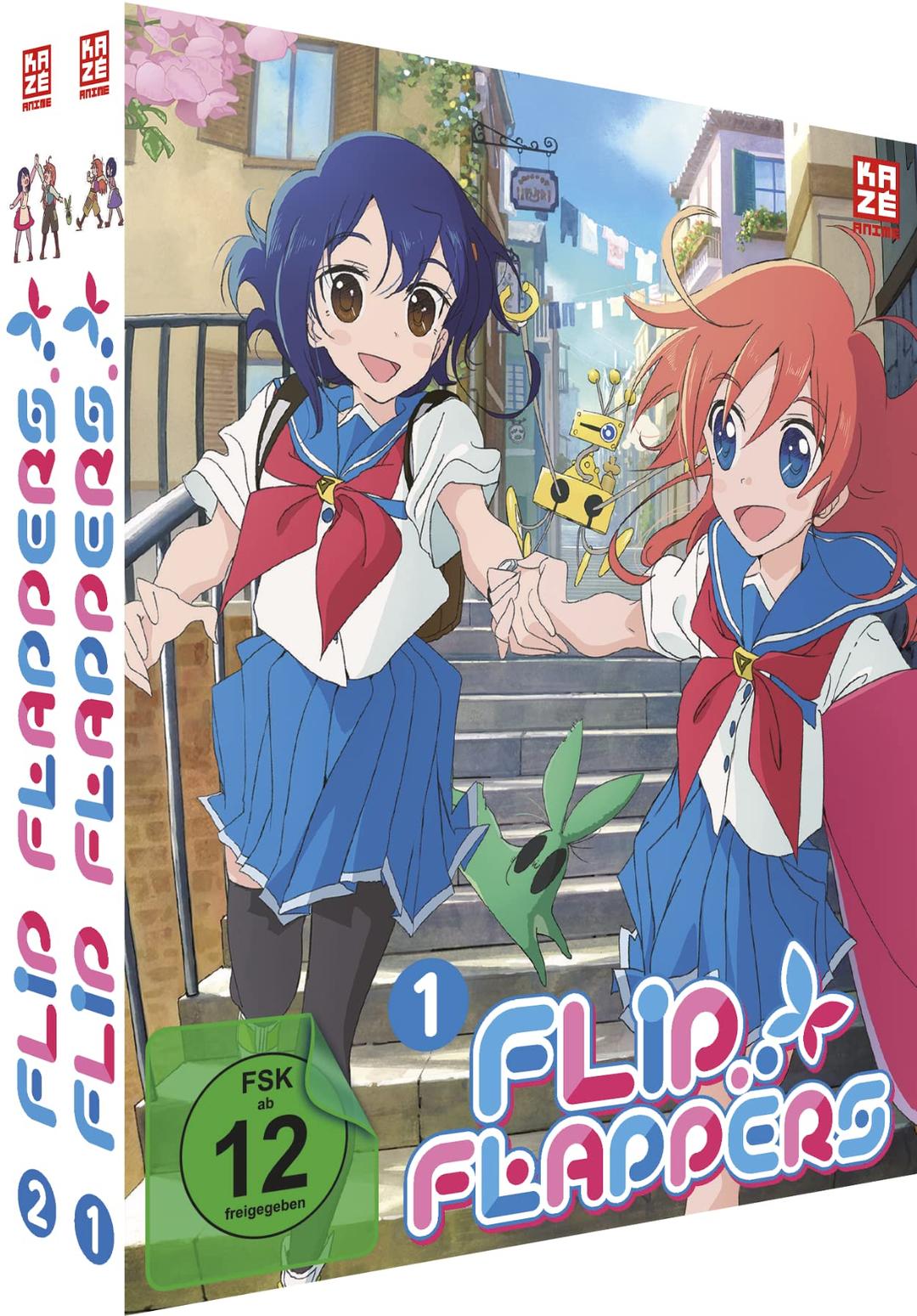 Flip Flappers - Gesamtausgabe - Bundle - Vol.1-2 - [DVD]