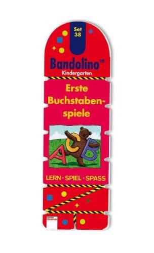 Bandolino Set 38 - Erste Buchstabenspiele: Lern Spiel Spass - Kindergarten