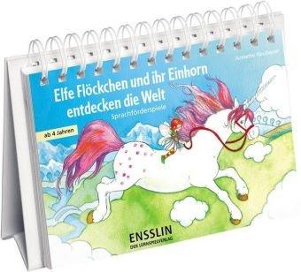 Elfe Flöckchen und ihr Einhorn entdecken die Welt: Sprachförderspiele