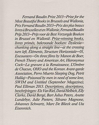 Prix Fernand Baudin 2013