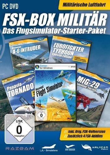 Flight Simulator X - Box Militär (Add - On) - [PC]