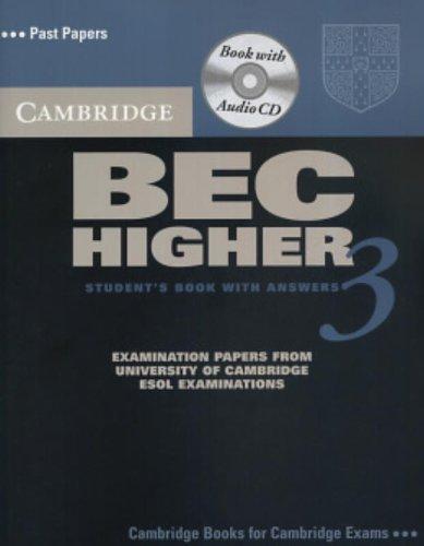 Cambridge BEC Higher 3 Self Study Pack (Cambridge Books for Cambridge Exams)