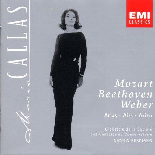 Mozart-, Beethoven- und Weber-Arien (italienisch / englisch) (Aufnahmen Paris 1964)