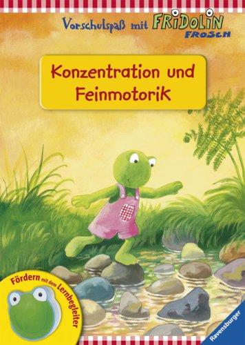 Konzentration und Feinmotorik (Vorschulspaß mit Fridolin Frosch)