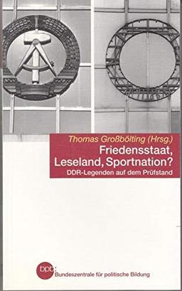 Friedensstaat, Leseland, Sportnation ? : Thomas Großbölting