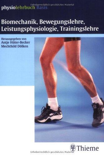 Biomechanik, Bewegungslehre, Leistungsphysiologie, Trainingslehre