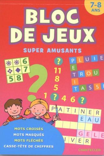 Bloc de jeux super amusants, 7-8 ans