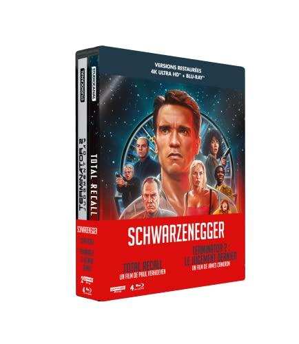 Total Recall + Terminator 2 [4K Ultra HD + Blu-Ray-Édition boîtier SteelBook]