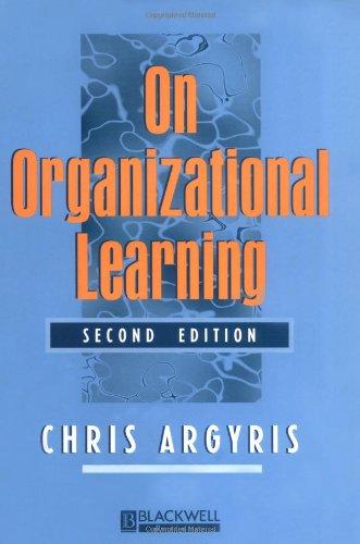 On Organizational Learning