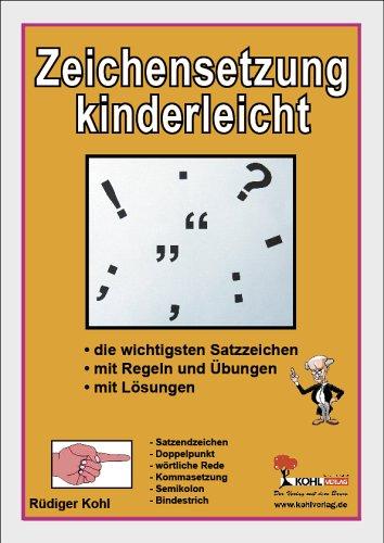 Zeichensetzung kinderleicht