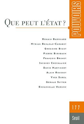 Pouvoirs, n° 177. Que peut l'Etat ?