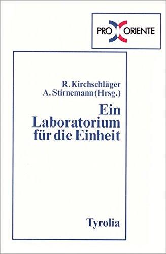 Ein Laboratorium für die Einheit: 25 Jahre Pro Oriente 1989