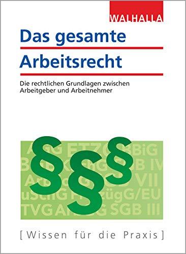 Das gesamte Arbeitsrecht 2021: Ausgabe 2021; Die rechtlichen Grundlagen zwischen Arbeitgeber und Arbeitnehmer