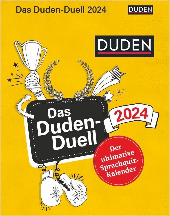 Das Duden-Duell Tagesabreißkalender 2024: Der ultimative Sprachquiz-Kalender