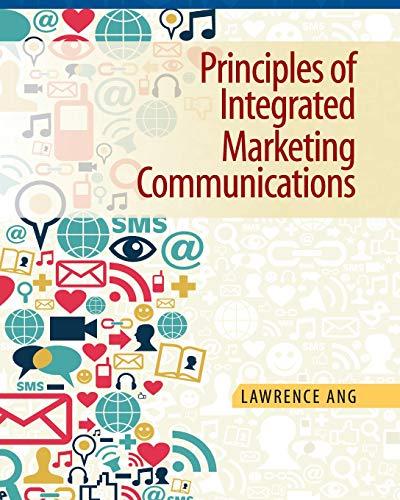 Principles of Integrated Marketing Communications