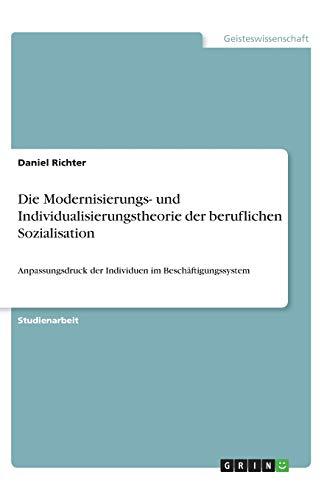 Die Modernisierungs- und Individualisierungstheorie der beruflichen Sozialisation: Anpassungsdruck der Individuen im Beschäftigungssystem