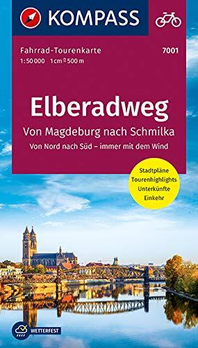 Fahrrad-Tourenkarte Elberadweg 1, Von Schmilka nach Magdeburg: Fahrrad-Tourenkarte. GPS-genau. 1:50000. (KOMPASS-Fahrrad-Tourenkarten, Band 7001)