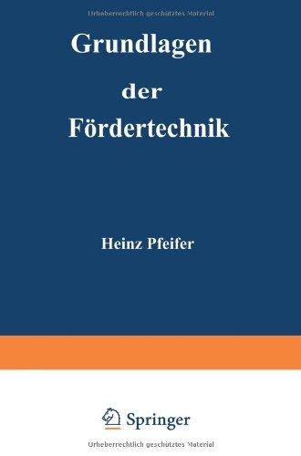 Grundlagen der Fördertechnik