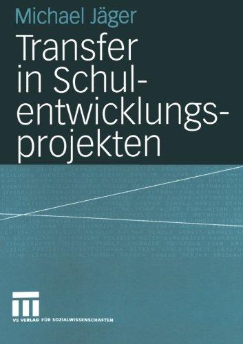 Transfer in Schulentwicklungsprojekten