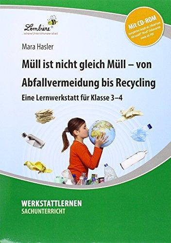 Müll ist nicht gleich Müll - von Abfallvermeidung bis zu Recycling: Grundschule, Sachunterricht, Klasse 3-4