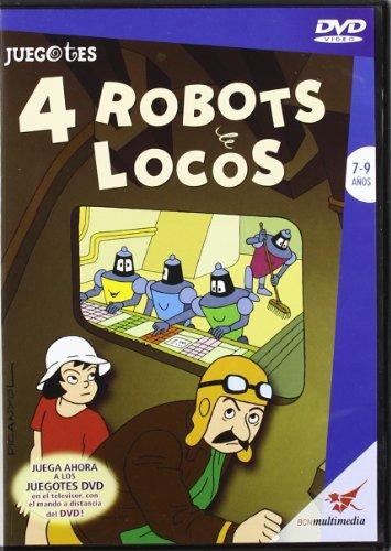 Juegotes DVD. Cuatro robots locos