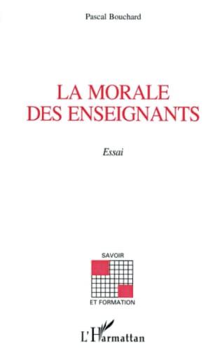 La morale des enseignants