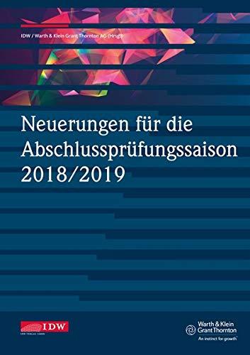 Neuerungen für die Abschlussprüfungssaison 2018/2019