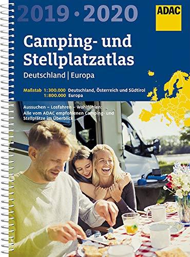 ADAC Camping- und Stellplatzatlas Deutschland/Europa 2019/2020 (ADAC Atlanten)