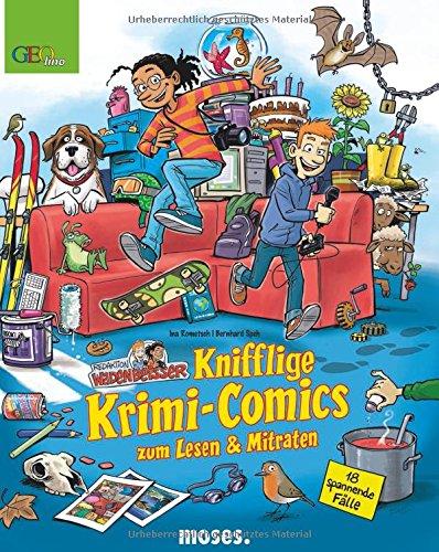 Redaktion Wadenbeißer: Knifflige Krimi-Comics zum Lesen & Mitraten