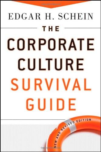 The Corporate Culture Survival Guide (Warren Bennis Signature Books)