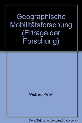 Geographische Mobilitätsforschung