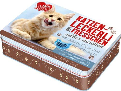 &#34;Ein Herz für Tiere&#34;- Katzenleckerli & Fresschen selber machen: 48 leckere Keks- und Futterrezepte. Rezeptkarten mit 1 Sammel-Ausstechform für Stubentigers Leckerli